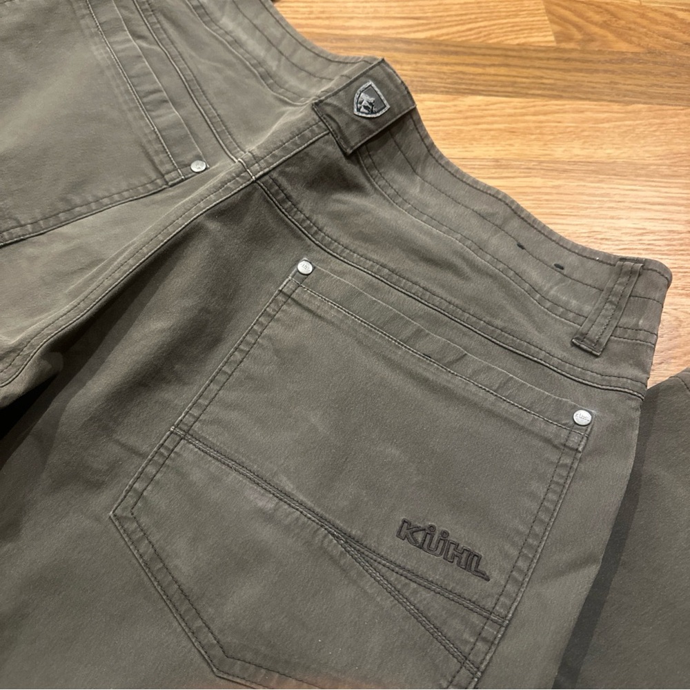 Lot of 2 Kuhl Revolvr Vintage Patina Dye Beige Gray Hiking Pants Outdoor Men 34 - Picture 13 of 16